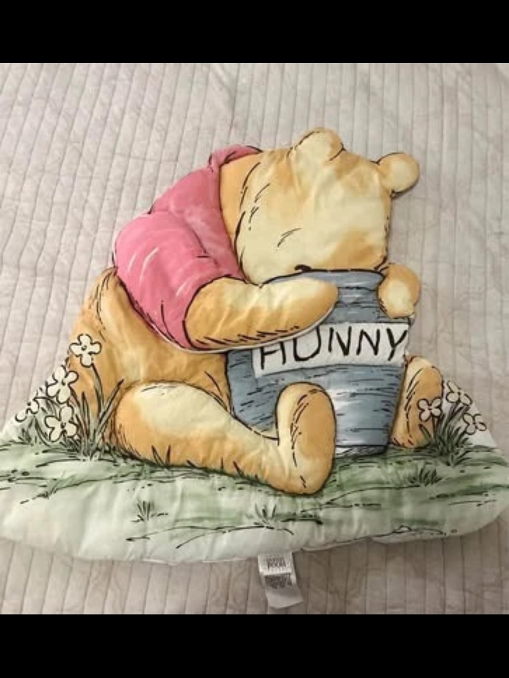 Classic vintage Winnie the Pooh Honey Jar Decorative wall hanging